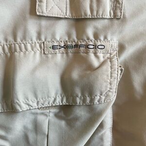 ExOfficio Light Gray Mesh-Lined Shirt